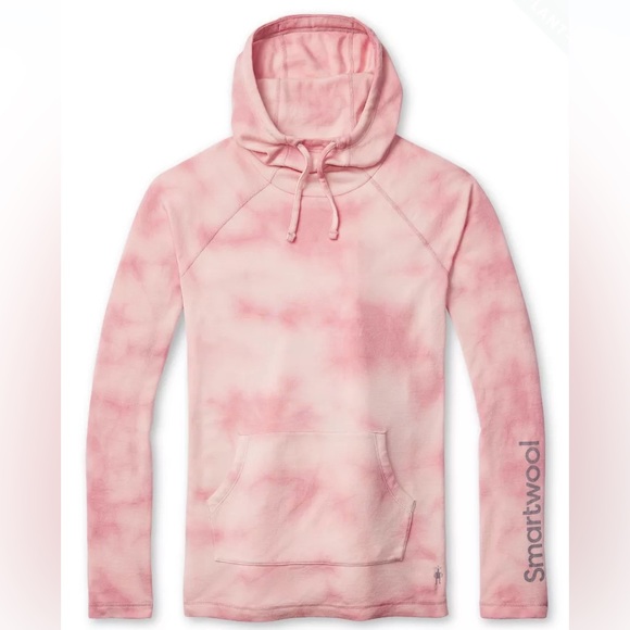 Women’s Classic Thermal Merino Plant-Based Dye Logo Hoodie - Picture 1 of 5